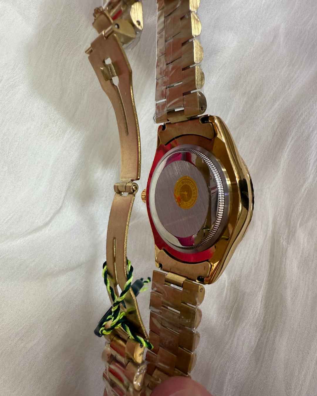 RLX Day Date Blue Golden Watch