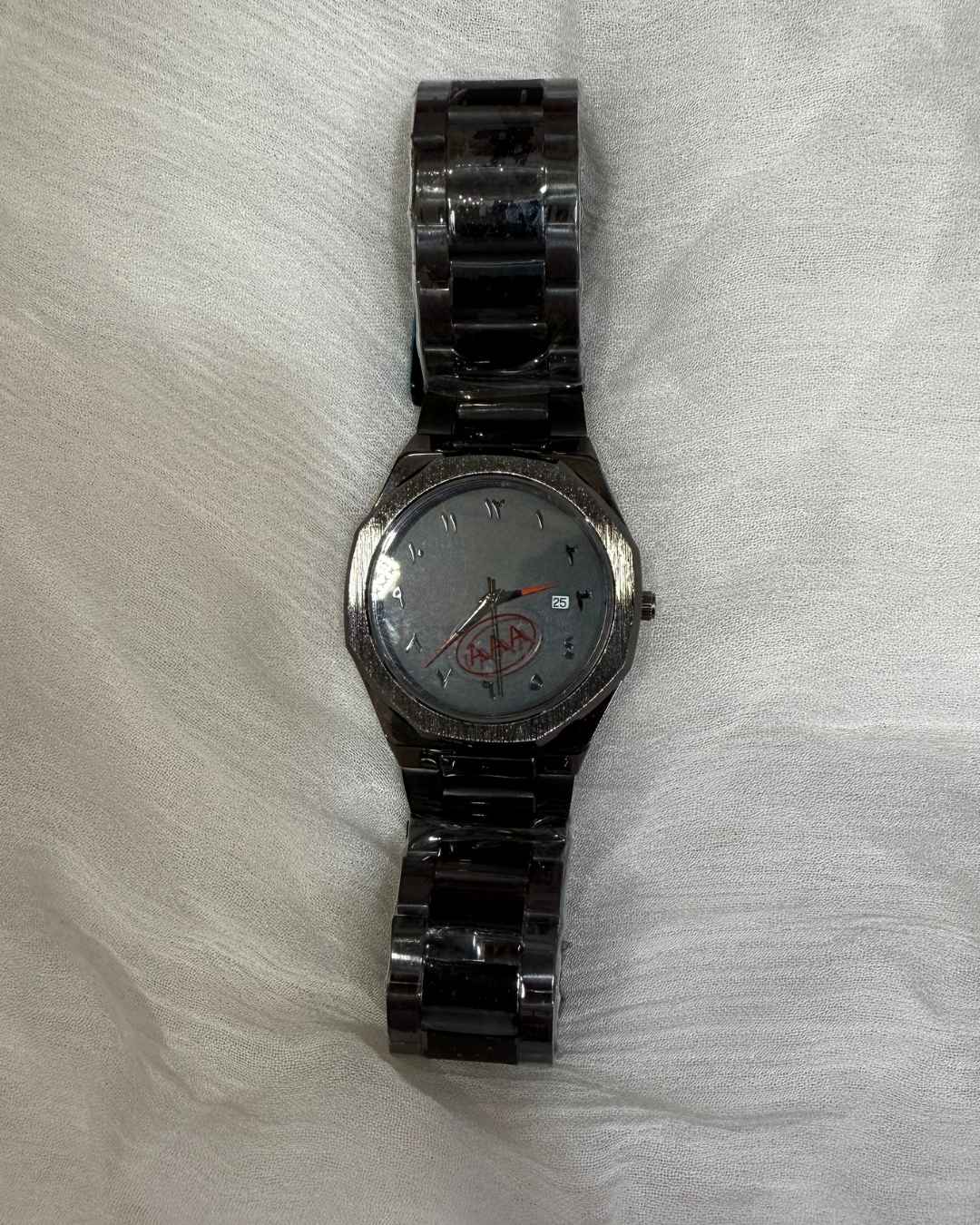 Arabic Aura Watch (Stainless Steel)
