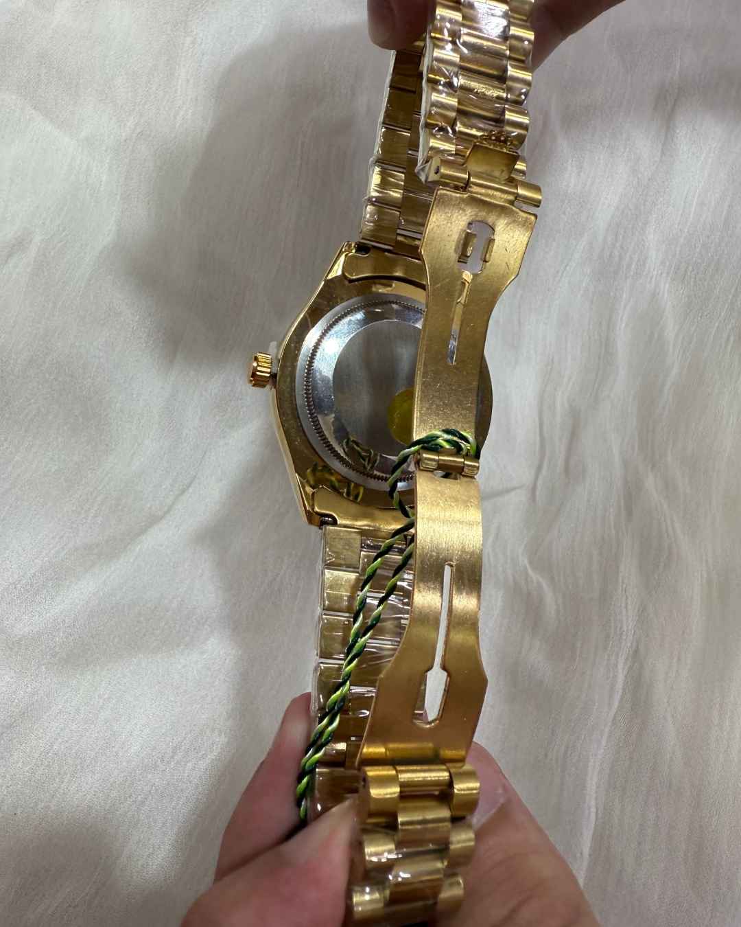 Day Date Golden Black Watch