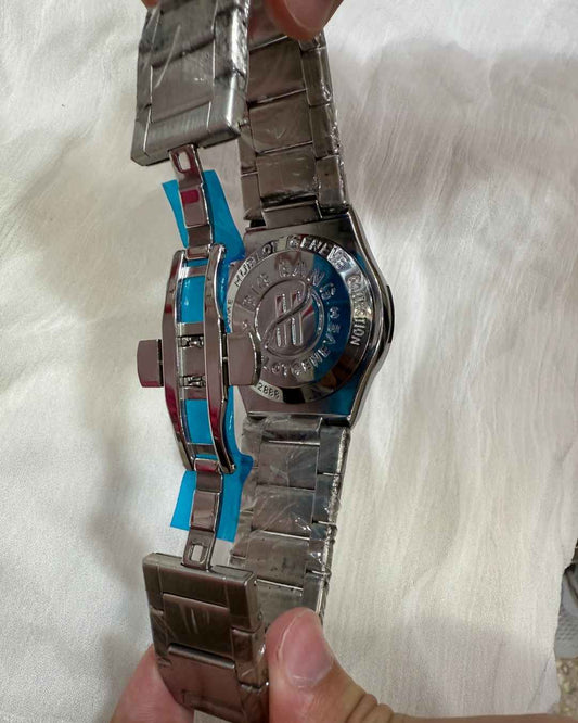 HB Stainless Steel Blue Dial Watch