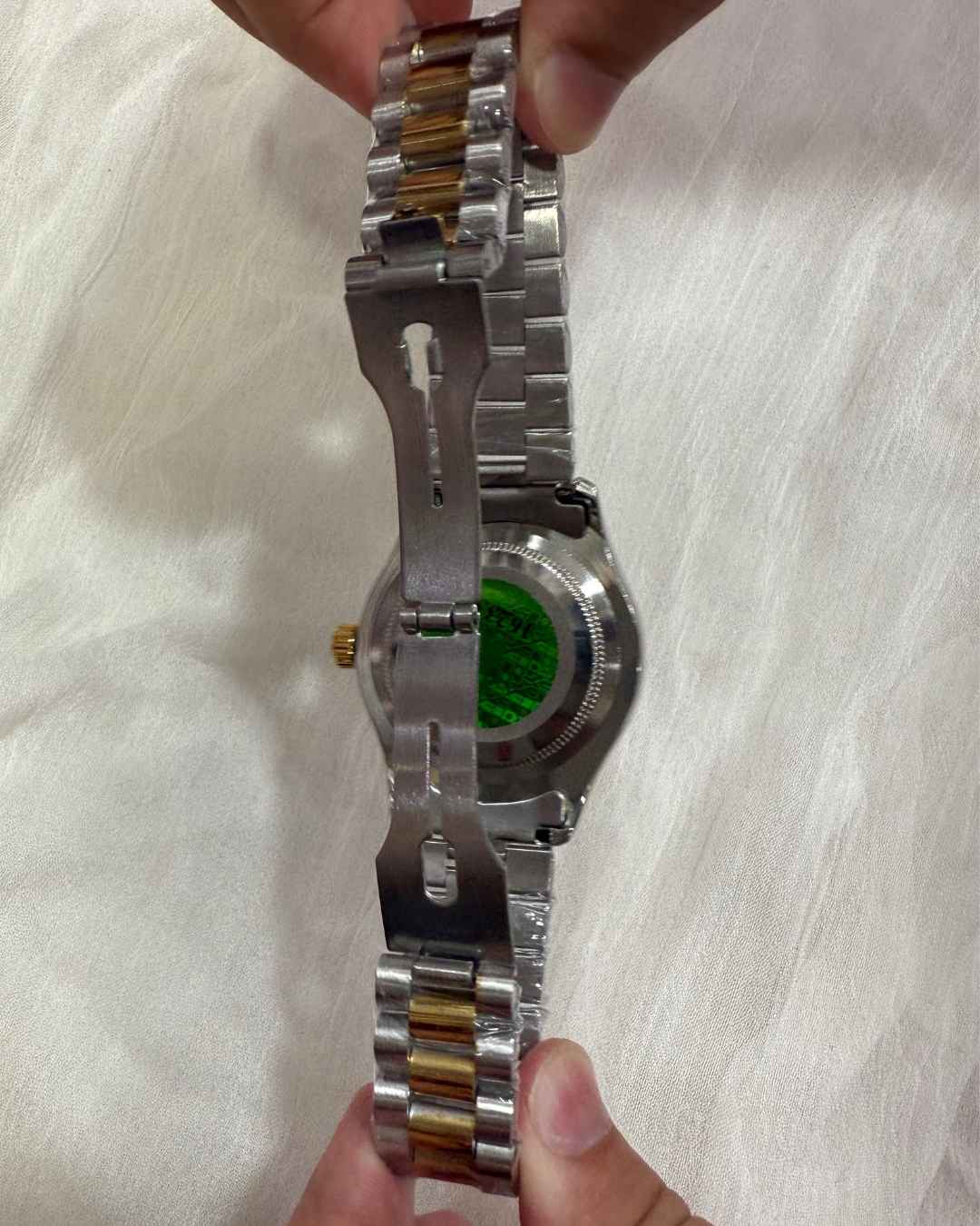 RLX Date Just Silver Dial