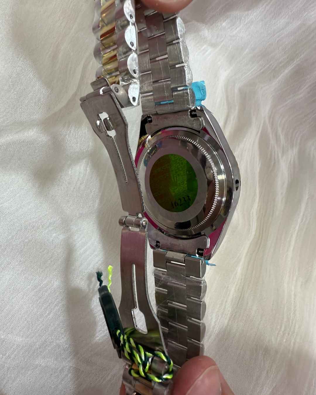 RLX Day Date Stainless Steel Watch