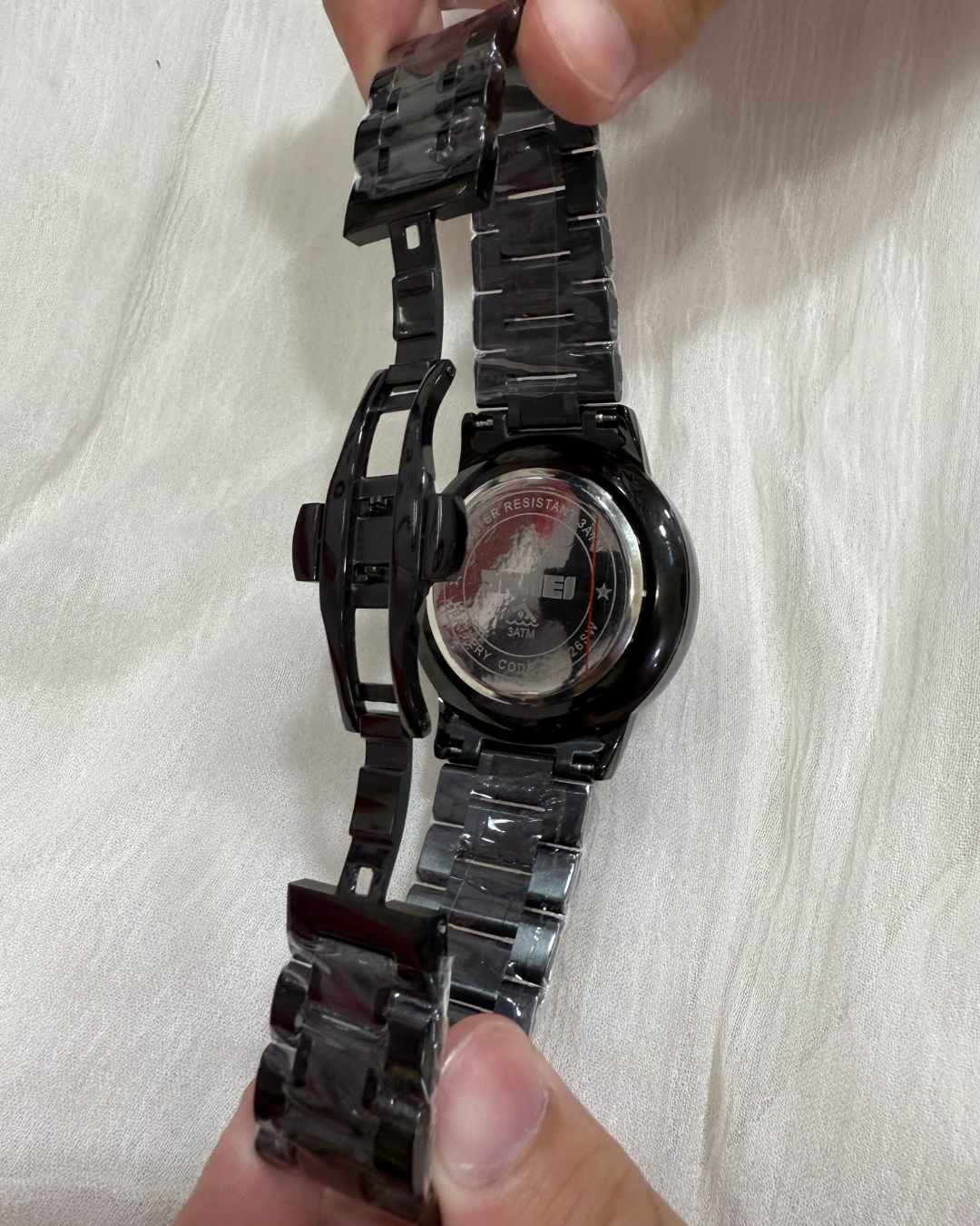 Rotating Yellow Wheel Watch