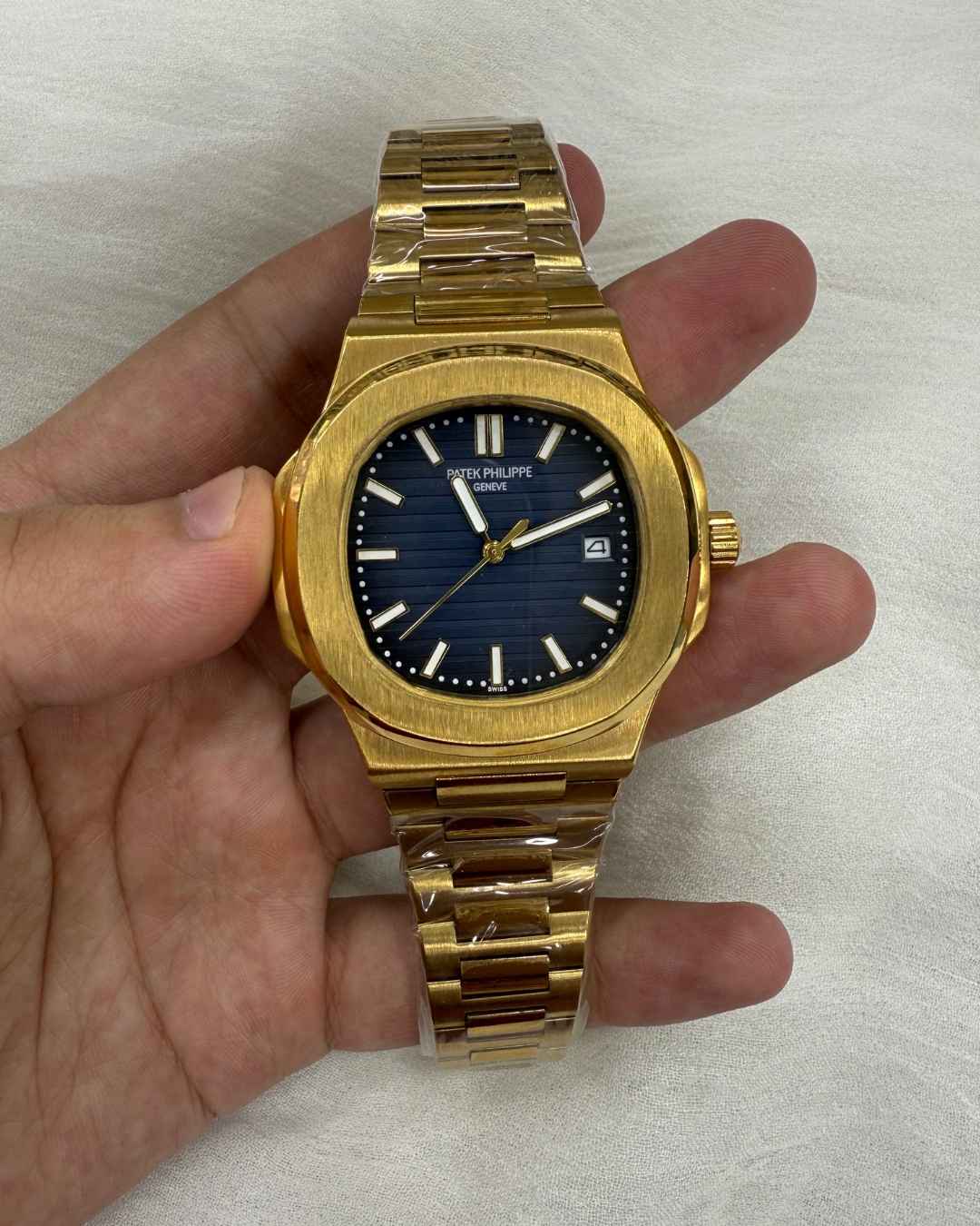 PP Automatic Stainless Steel Golden Watch